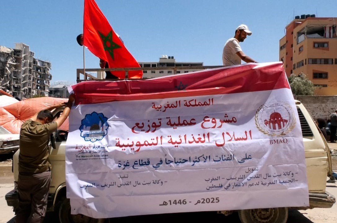 "بيت مال القدس" تنفذ المرحلة الثانية من حملة الإغاثة الإنسانية للنازحين في غزة